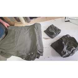Angelia Set Posteljine 240x220cm Kaki - Pamučna Gaza | Outlet BGD