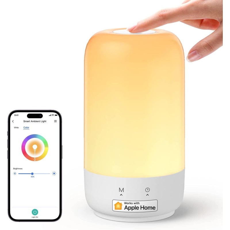 Pametna ambijentalna LED lampa Meross MSL450HK sa podrškom za Apple HomeKit i RGB svetlom