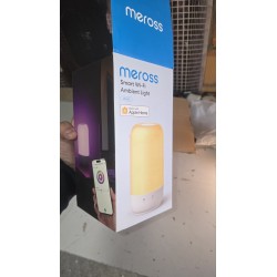 Meross MSL450HK pametna stona lampa sa RGB osvetljenjem, belim kućištem i kontrolom preko aplikacije