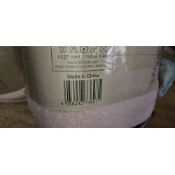 Mekana roze Teddy Fleece posteljina Sleepdown od veštačke vune 220x230 cm