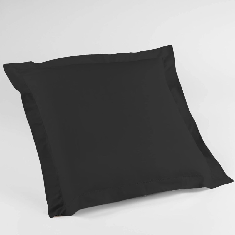 Douceur D'Intérieur jastučnica boja uglja 63x63cm od 100% pamuka sa volanima