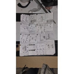 Windhager Expert antracit aluminijumski montažni ram 125x245 cm za zaštitu od insekata