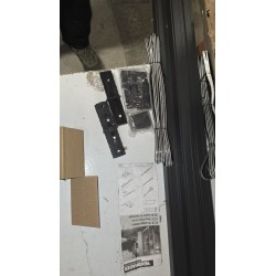 Windhager Expert antracit aluminijumski montažni ram 125x245 cm za zaštitu od insekata