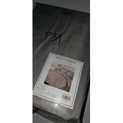 Brentfords Satin Stripe Mink Posteljina 198x198 | Outlet Bgd