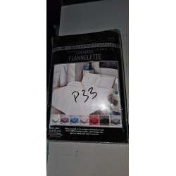 Siva Night Zone flanel posteljina od 100% brušenog pamuka sa navlakom 200x200 cm i dve jastučnice 80x80 cm