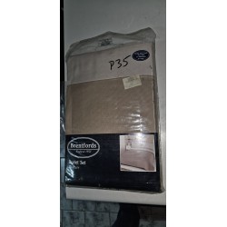 Brentfords Reverzibilna Posteljina 198x198cm Mink/Krem | Outlet BGD