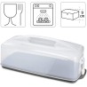 Xavax Zvono Za Tortu, Unutrašnje Dimenzije 36x15x9 Cm, Crna | Outlet BGD