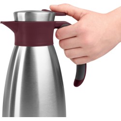 Emsa Soft Grip Termos 1L Inox | Nerđajući Čelik | Crvena Boja