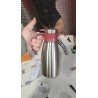 Emsa Soft Grip Termos 1L Inox | Nerđajući Čelik | Crvena Boja