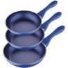 Bergner Ocean Set Tiganja 3 kom | Plava Boja | Za Indukciju