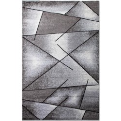 Moderna siva Unicorn Carpets Phoenix staza sa gustom teksturom od polipropilena 60x110 cm