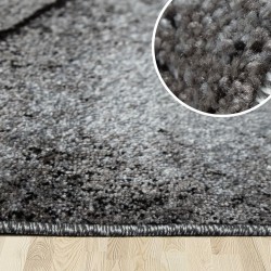 Moderna siva Unicorn Carpets Phoenix staza sa gustom teksturom od polipropilena 60x110 cm