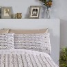 Super King posteljina od brušenog pamuka Arran Natural 260x220cm sa jastučnicama