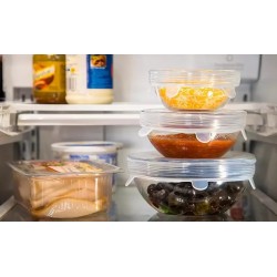 Dreibach silikonski poklopci za hranu I Set 6 komada I BPA free
