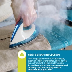 AirPro XXL 6-slojna Navlaka za Peglanje | Brže Peglanje do 50%