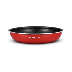 Cook'art Ipium Set 9/1 | Crveni Aluminijum | Indukcija i Rerna GO14 | Outlet BGD