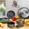 Durand Dupont Titane Set Posuđa 6 Delova | Efekat Kamena | Indukcija