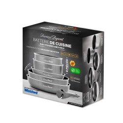 Durand Dupont Titane Set Posuđa 6 Delova | Efekat Kamena | Indukcija