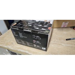 Herzberg HG-8054 Crni Set 11/1 | Mermerni Premaz | Za Indukciju I Outlet Bgd