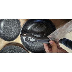 Herzberg HG-8054 Crni Set 11/1 | Mermerni Premaz | Za Indukciju I Outlet Bgd