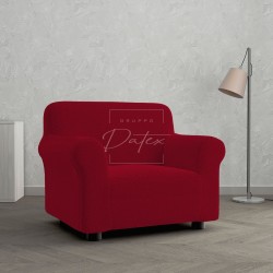 Datex Fashionable bordo elastična navlaka za fotelju sa teksturom od pamuka i elastana