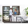 Empasa Master Slim Komarnik 130x150 | Bez Bušenja | Braon