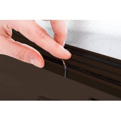 Empasa Master Slim Komarnik 130x150 | Bez Bušenja | Braon