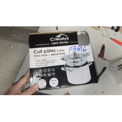 Crealys Olympe Lonac za Pastu 8L | Inox | Za Indukciju