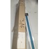 ichtblick Salvaterra III plava plise roletna 100x130 cm sa Klemmfix nosačima za montažu na prozor