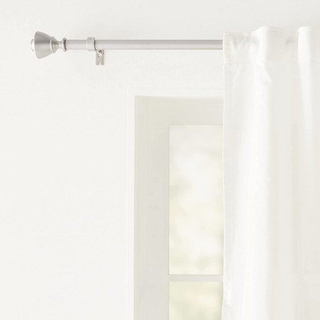 Podesiva srebrna garnišna Amazon Basics 91-182cm sa ukrasnim krajevima