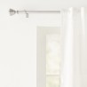 Podesiva srebrna garnišna Amazon Basics 91-182cm sa ukrasnim krajevima