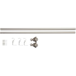 Amazon Basics Teleskopska Garnišna 91-182cm Nikl | Outlet BGD