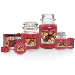 Yankee Candle Mandarin Cranberry mirisna sveća u maloj staklenoj tegli od 104 grama sa voćnim mirisom mandarine i brusnice