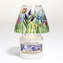 Yankee Candle Midnight Jasmine mirisna sveća u maloj staklenoj tegli od 104 grama sa cvetnim motivom jasmina