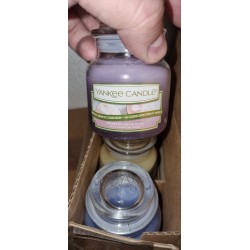Yankee Candle Sweet Morning Rose mala mirisna sveća u staklenoj tegli od 104 g