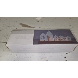 Rader Xmas Stadt porcelanski svecnjak 25 cm Outlet