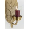 Kare Design Zidni Svećnjak Leaf Gold 56x25x17 cm (Outlet)