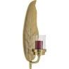 Kare Design Zidni Svećnjak Leaf Gold 56x25x17 cm (Outlet)