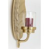 Kare Design Zidni Svećnjak Leaf Gold 56x25x17 cm (Outlet)