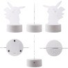 3D LED Lampa Pokemon Pikaču | 7 Boja | Savršen Poklon