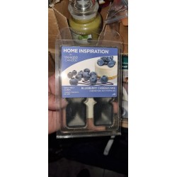 Šest komada mirisnog voska Yankee Candle sa aromom kolača od borovnice uživo