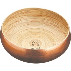 Artesà Činija od Bambusa 26cm | Boja Bakra | Dekorativna Posuda | Outlet BGD