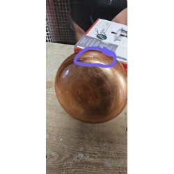 Artesà Činija od Bambusa 26cm | Boja Bakra | Dekorativna Posuda | Outlet BGD