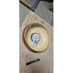 Artesà Činija od Bambusa 26cm | Boja Bakra | Dekorativna Posuda | Outlet BGD