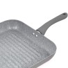 Gr8 Home Set Posuđa 9 Delova | Sivi | Sa Grill Tiganjem