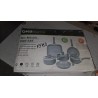 Gr8 Home Set Posuđa 9 Delova | Sivi | Sa Grill Tiganjem