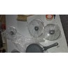Gr8 Home Set Posuđa 9 Delova | Sivi | Sa Grill Tiganjem