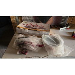 Herzberg HG-6010 Set Posuđa 8 Delova | Mermerna Obloga