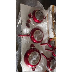 Herzberg HG-6010 Set Posuđa 8 Delova | Mermerna Obloga
