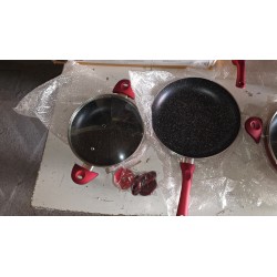Herzberg HG-6010 Set Posuđa 8 Delova | Mermerna Obloga